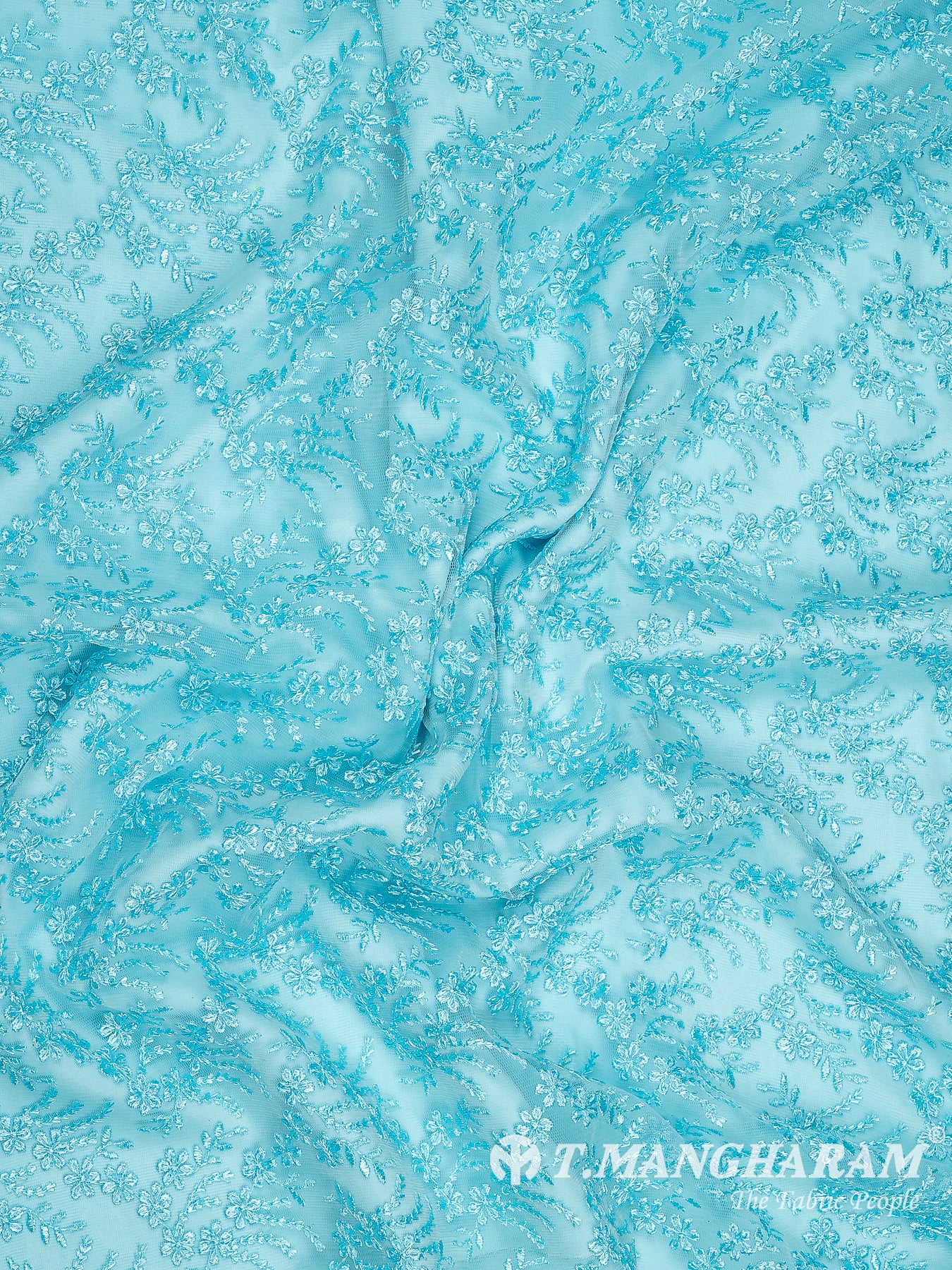 Blue Net Fabric - EB9935