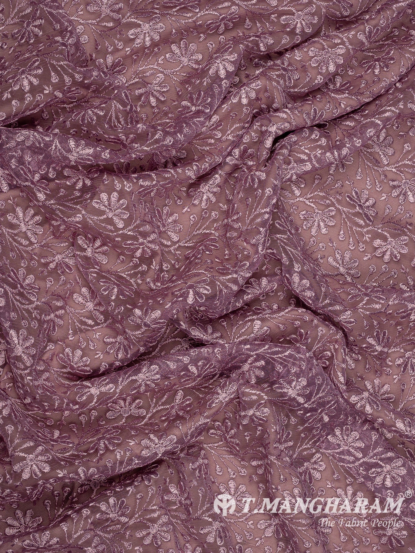 Purple Net Fabric - EB9925