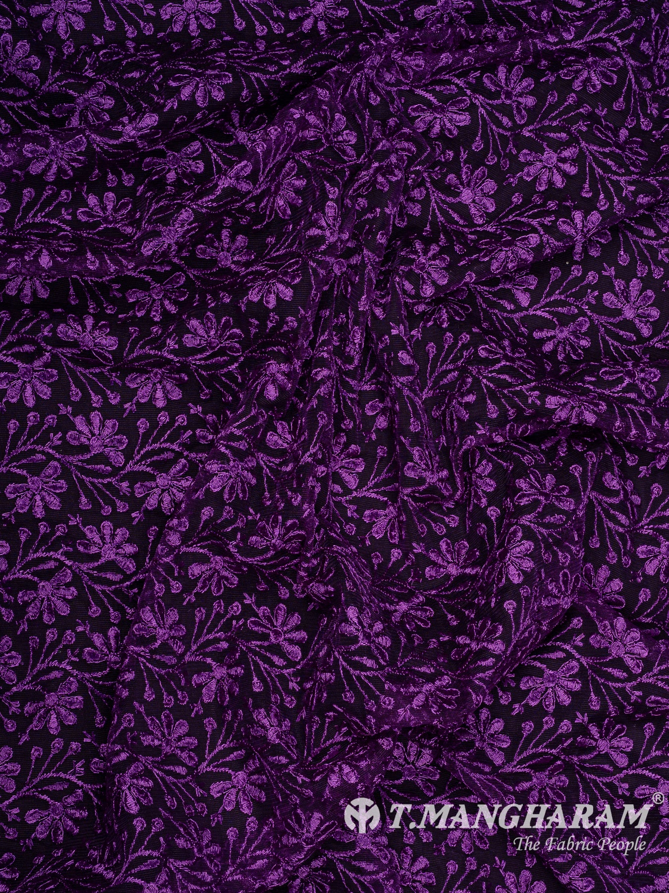 Purple Net Fabric - EB9927