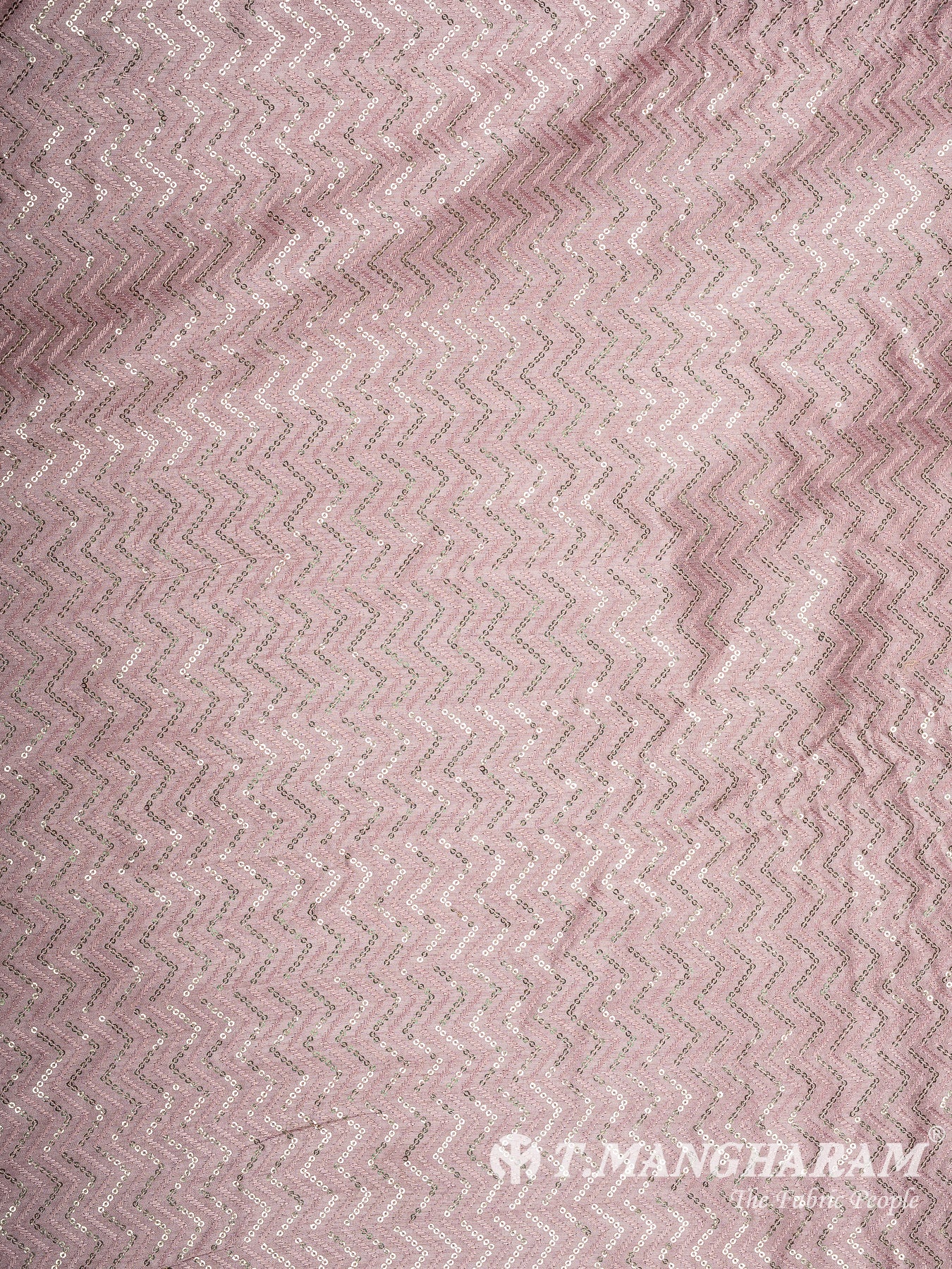 Pink Semi Raw Silk Fabric - EB10022