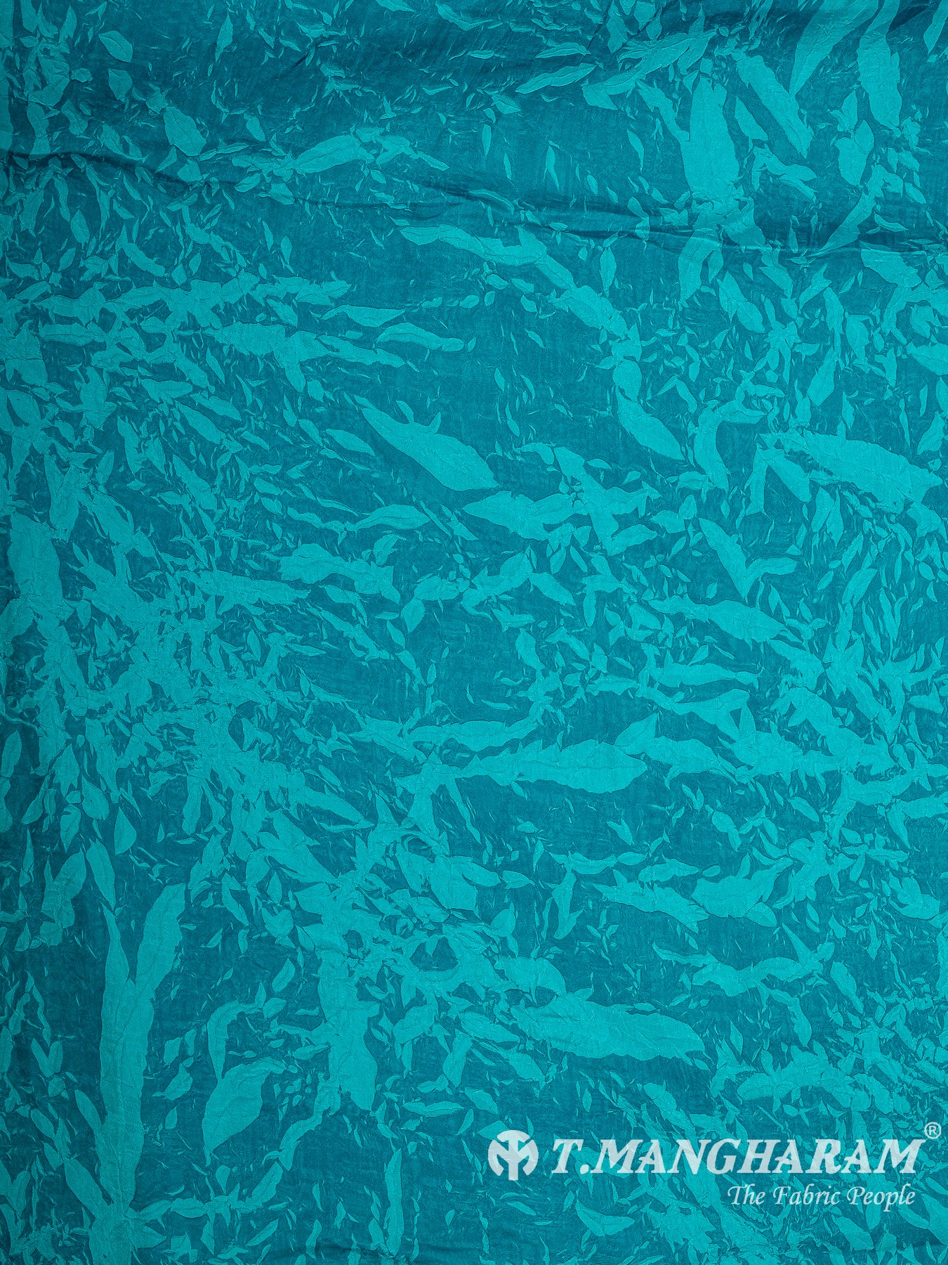 Blue Satin Fabric - EC13479