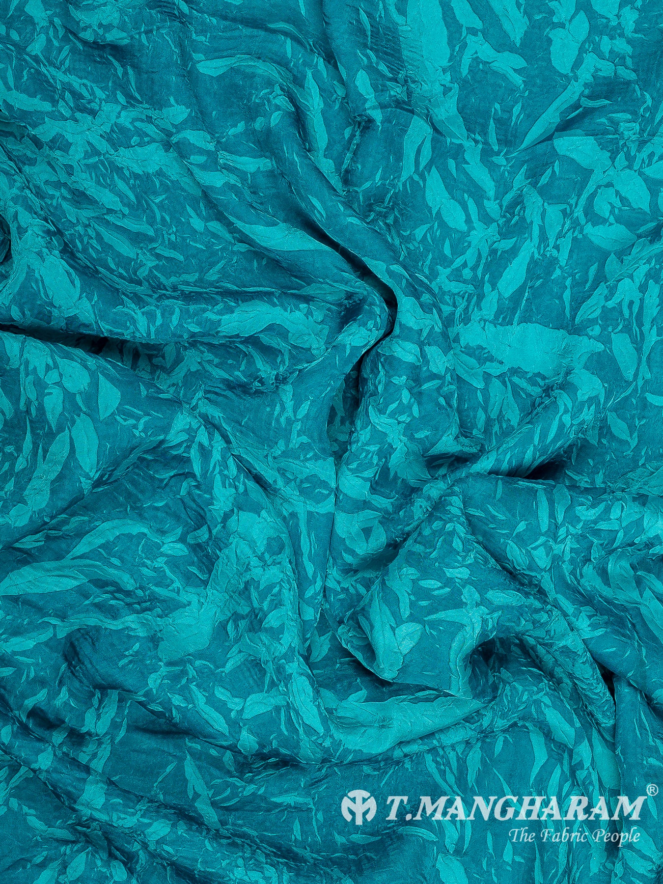 Blue Satin Fabric - EC13479