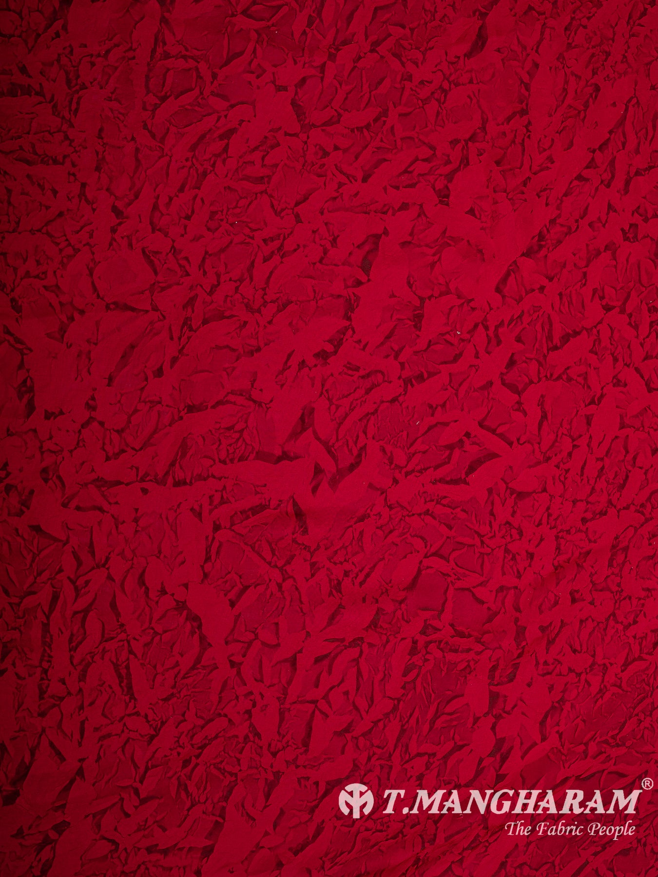 Red Satin Fabric - EC13518