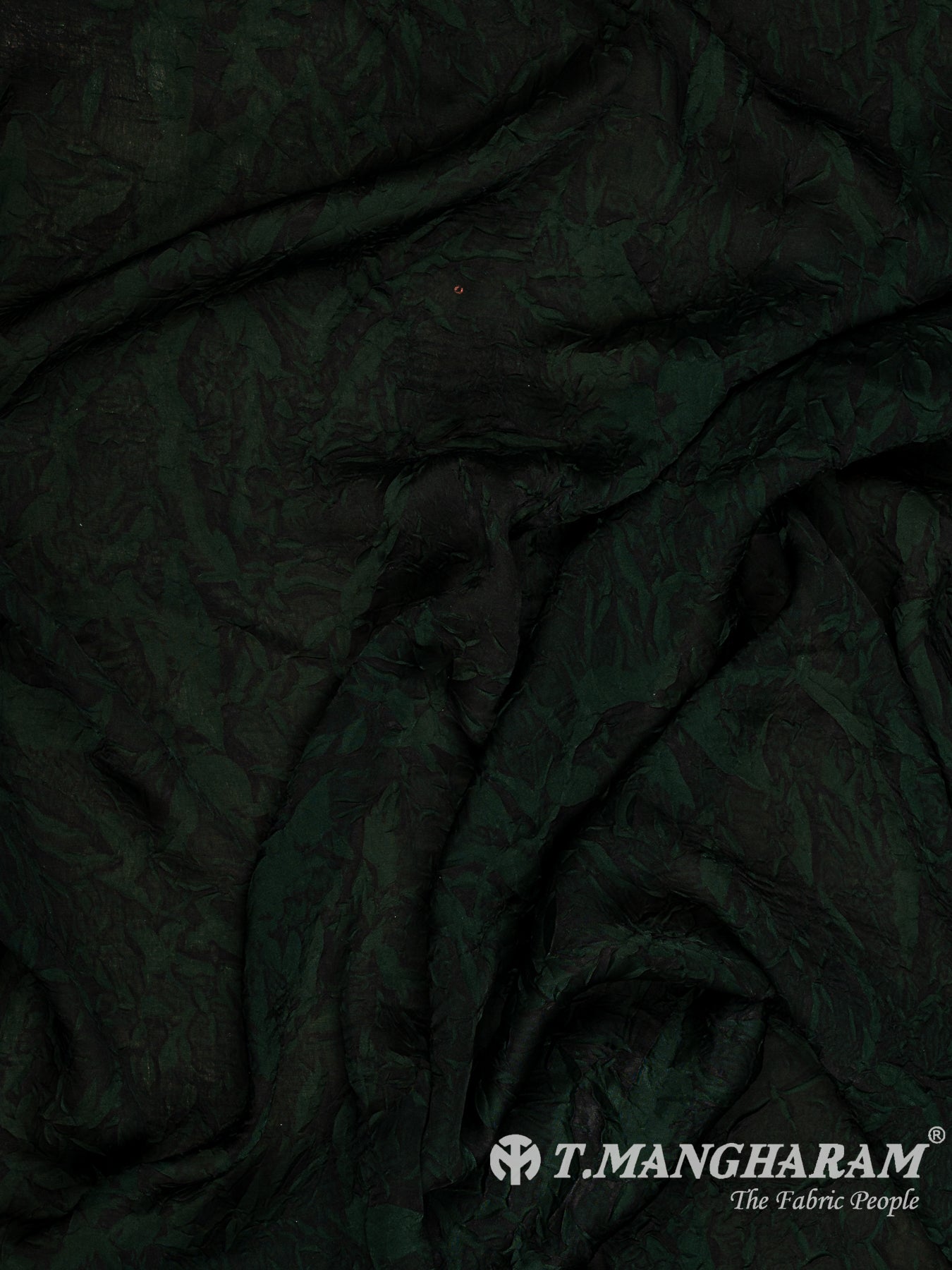 Green Satin Fabric - EC13499