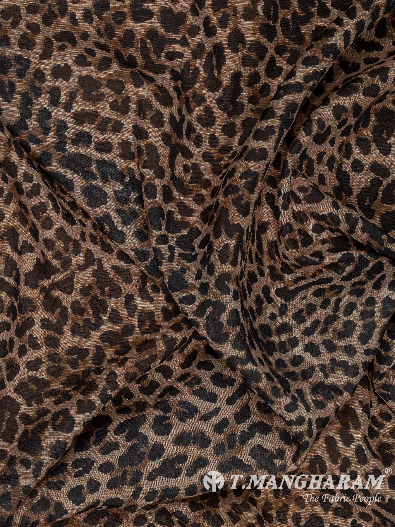 Brown Cotton Fabric - EC12601