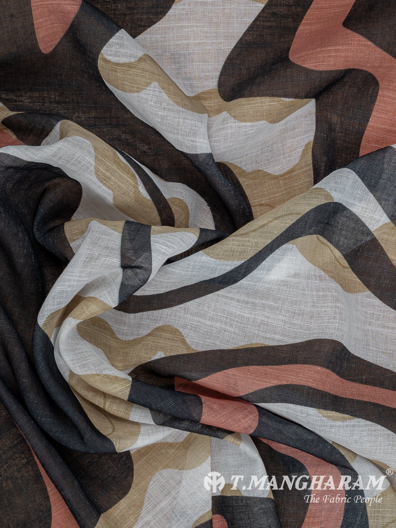 Cream Cotton Fabric - EC12600