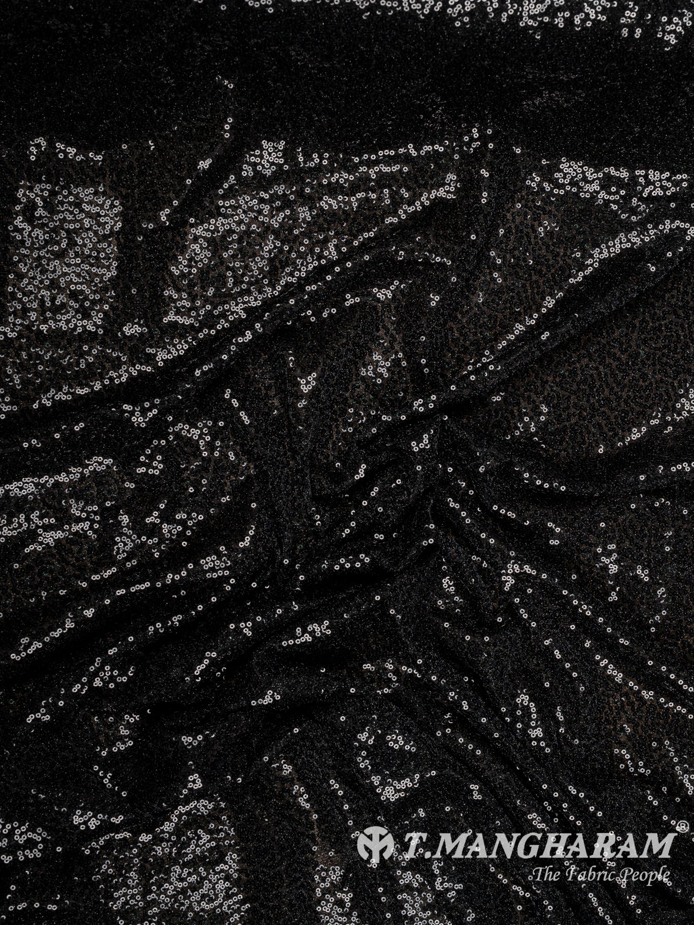 Black Stretch Net Fabric - EB10098