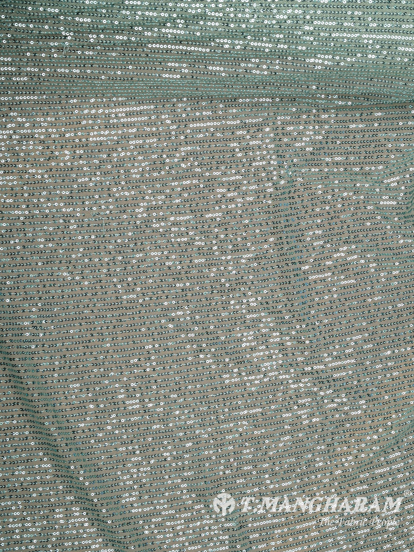 Green Stretch Net Fabric - EC13297