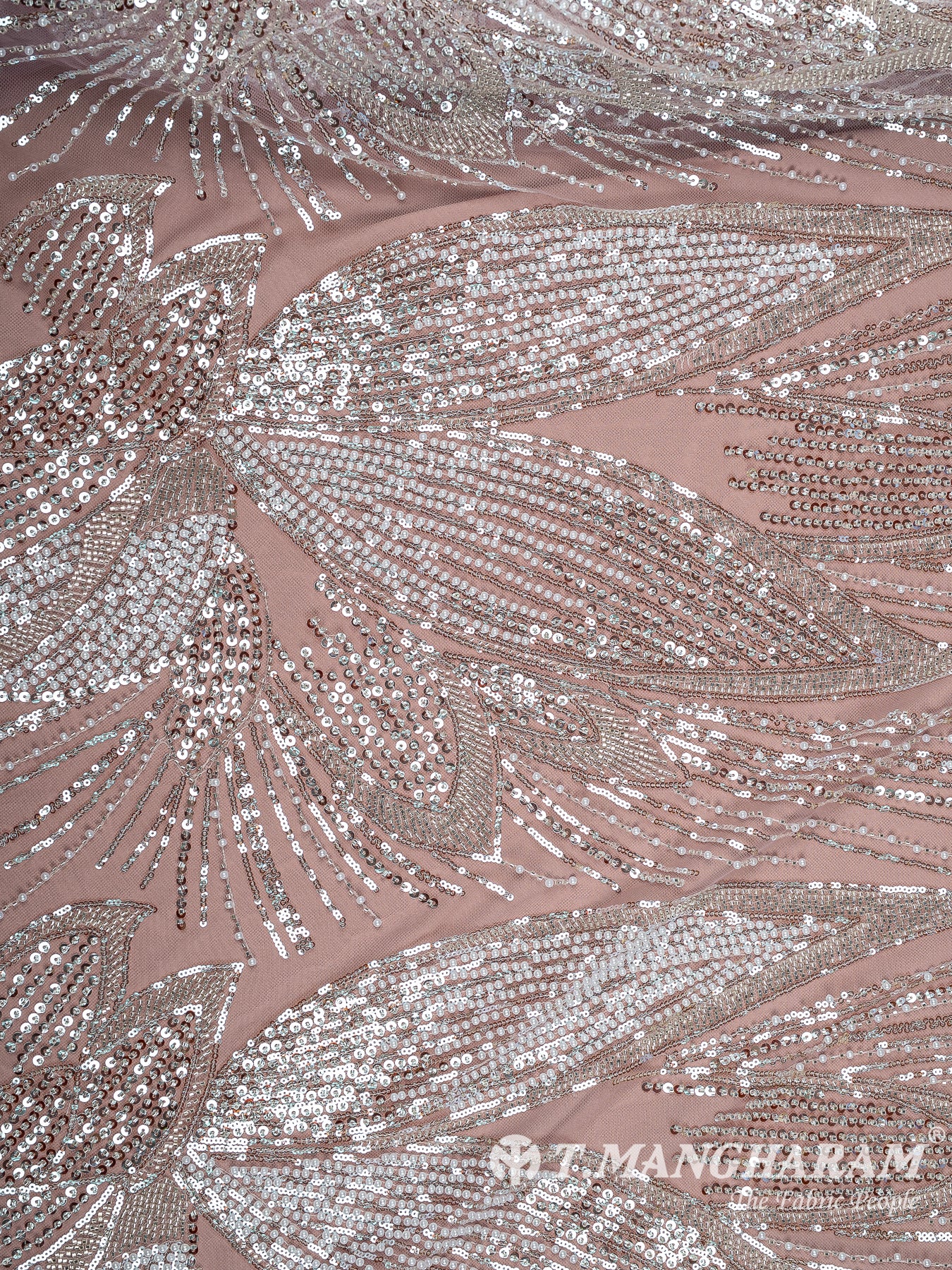Peach Net Fabric - EC13539