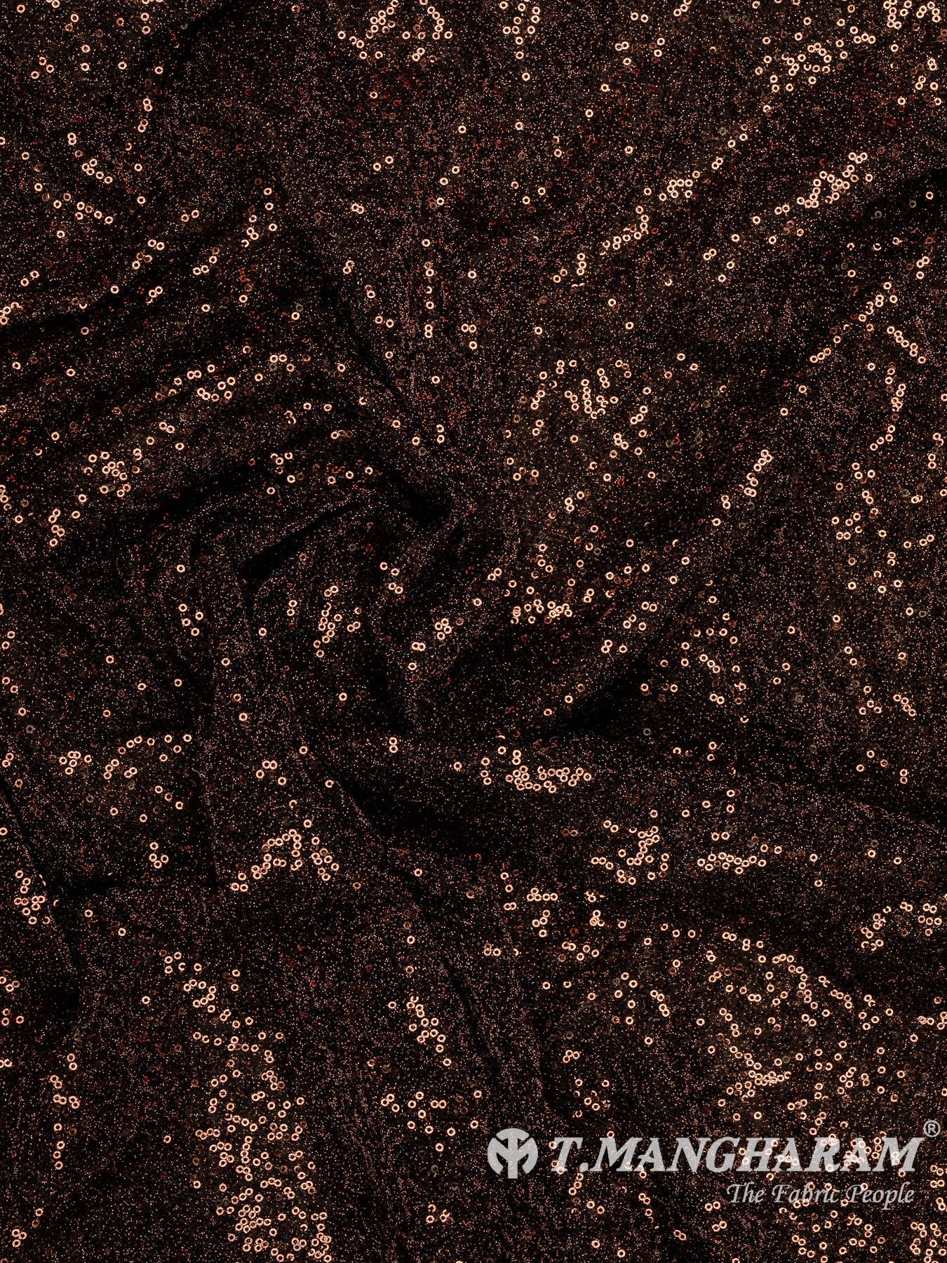 Brown Stretch Net Fabric - EB10094