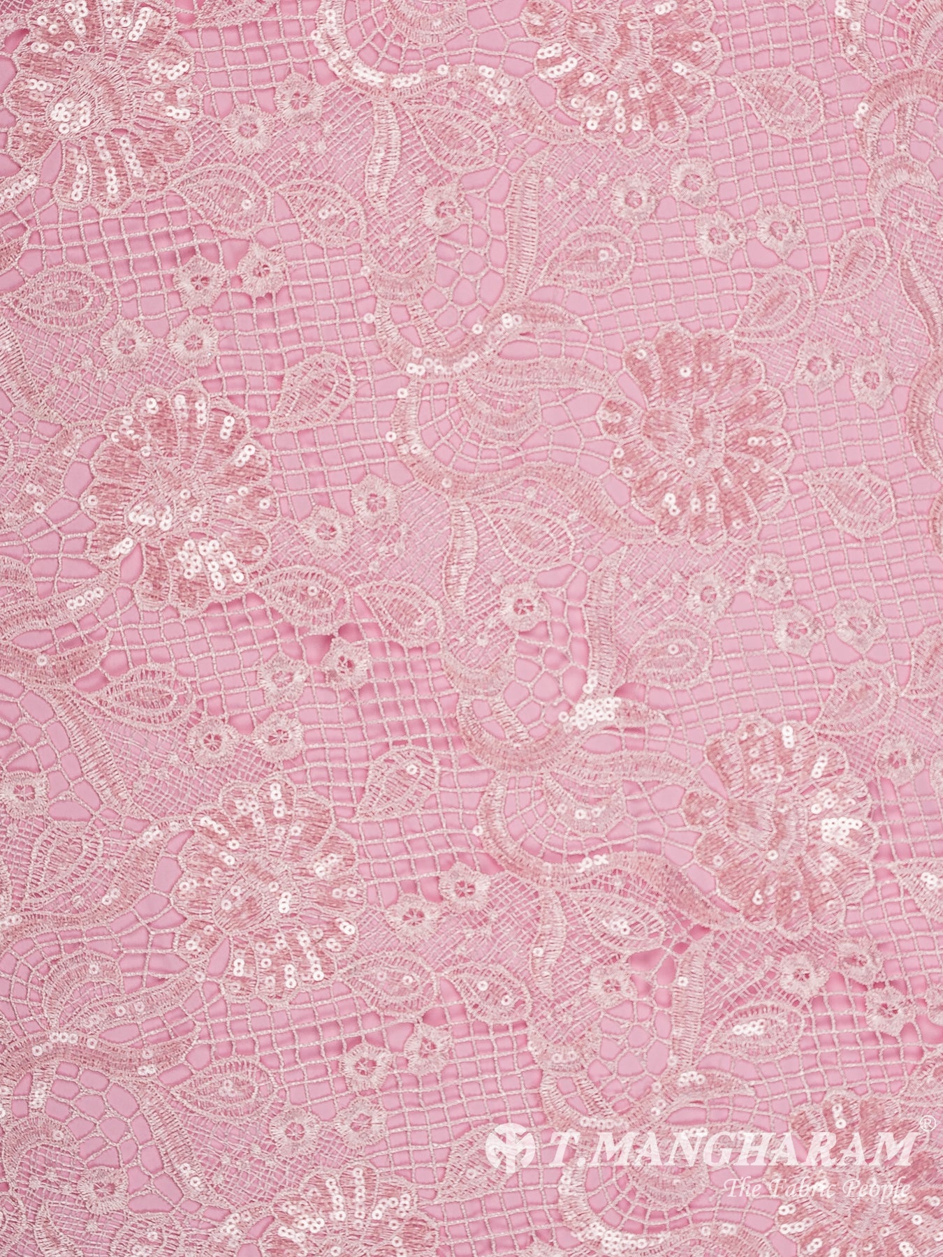 Pink Fancy Net Fabric - EC13536