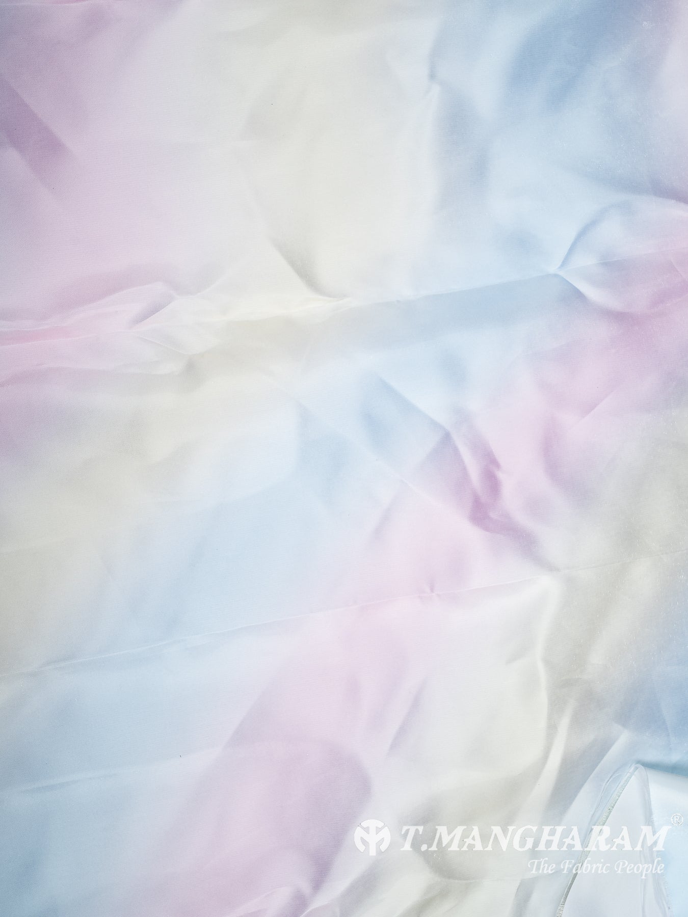 Multicolor Crushed Tissue Fabric - EC13580
