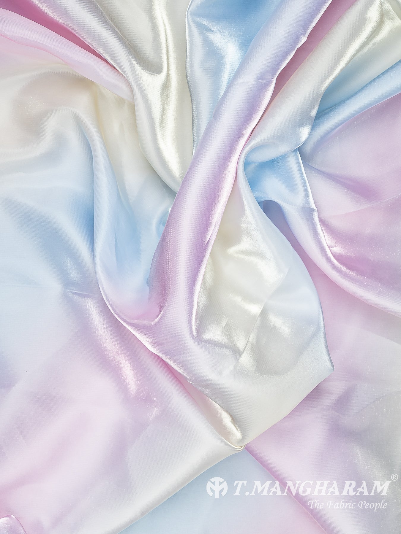Multicolor Crushed Tissue Fabric - EC13580