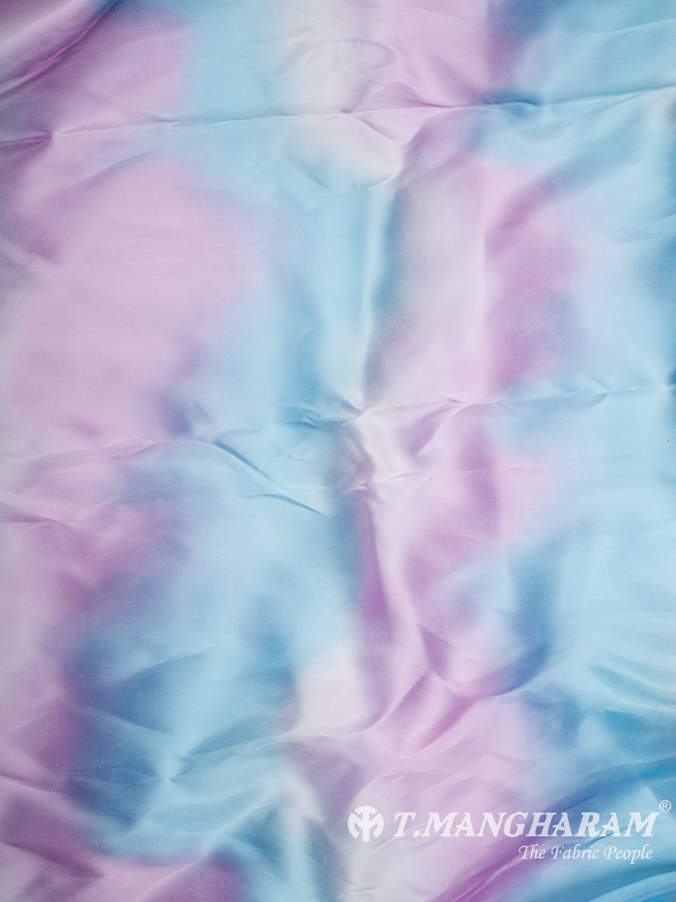 Multicolor Crushed Tissue Fabric - EC13581