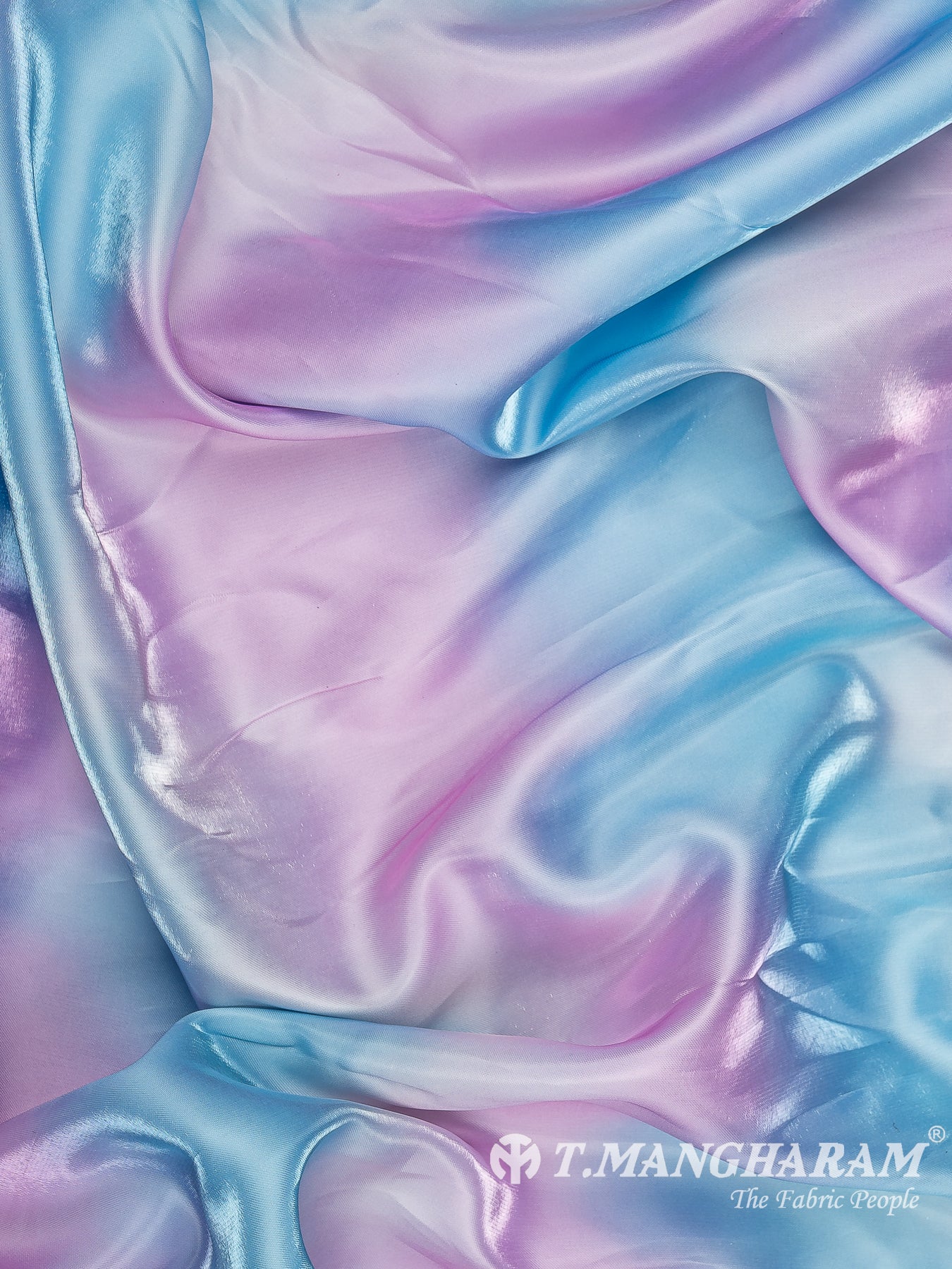 Multicolor Crushed Tissue Fabric - EC13581