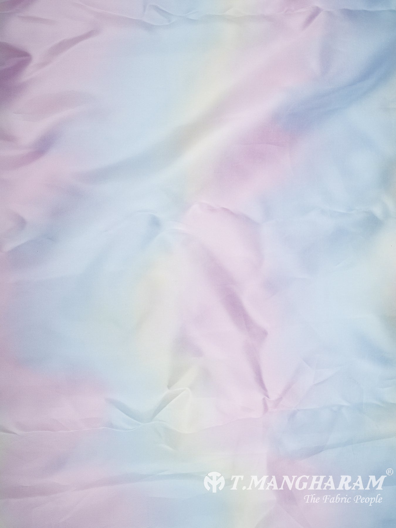 Multicolor Crushed Tissue Fabric - EC13583