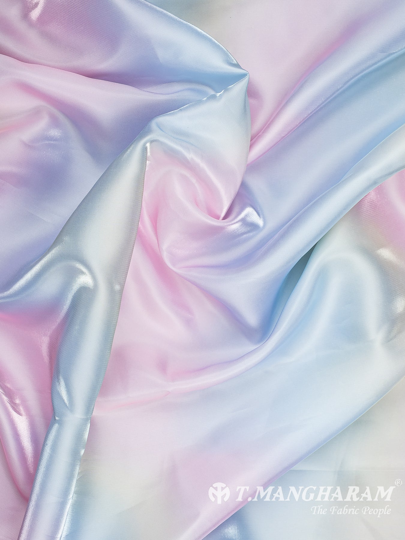 Multicolor Crushed Tissue Fabric - EC13583