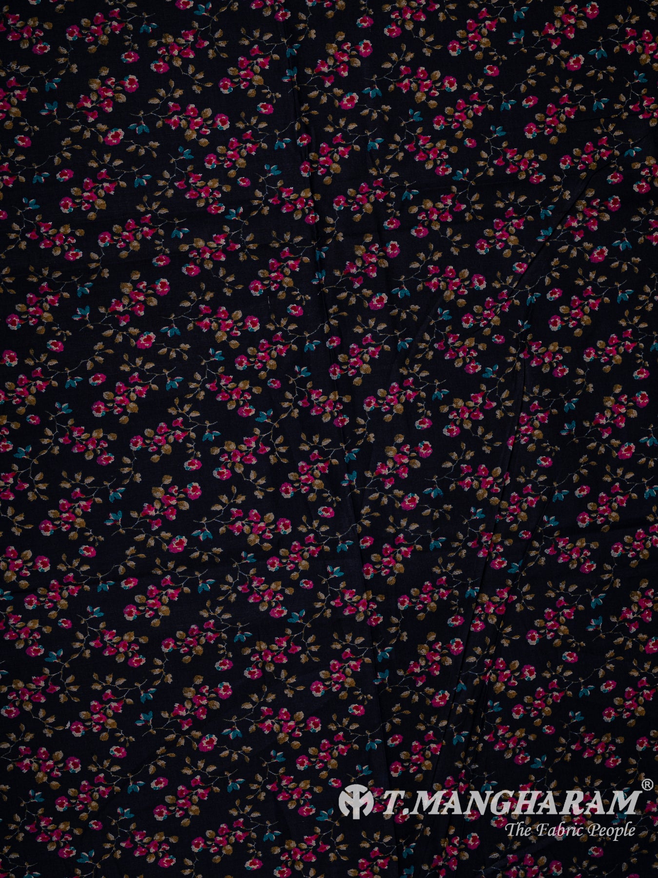 Black Cotton Fabric - EC13800