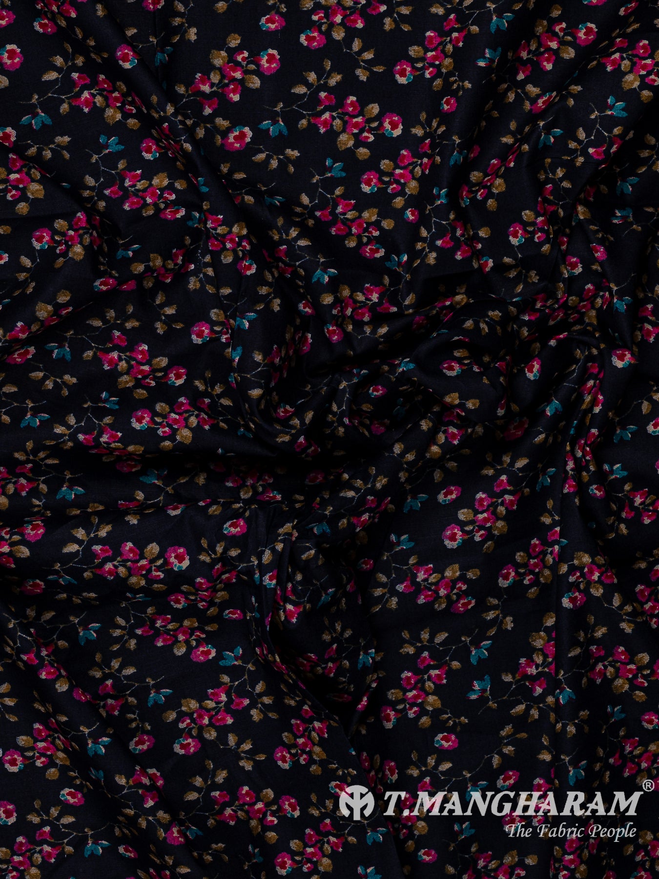 Black Cotton Fabric - EC13800