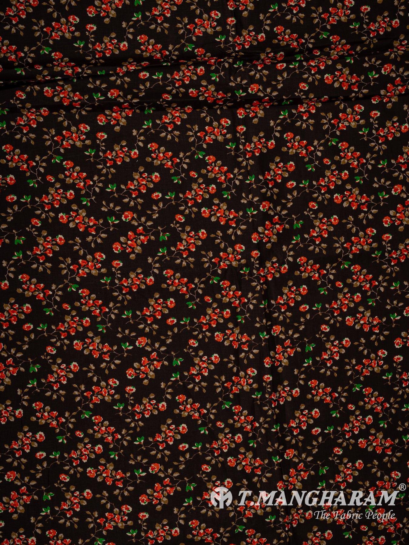 Black Cotton Fabric - EC13801