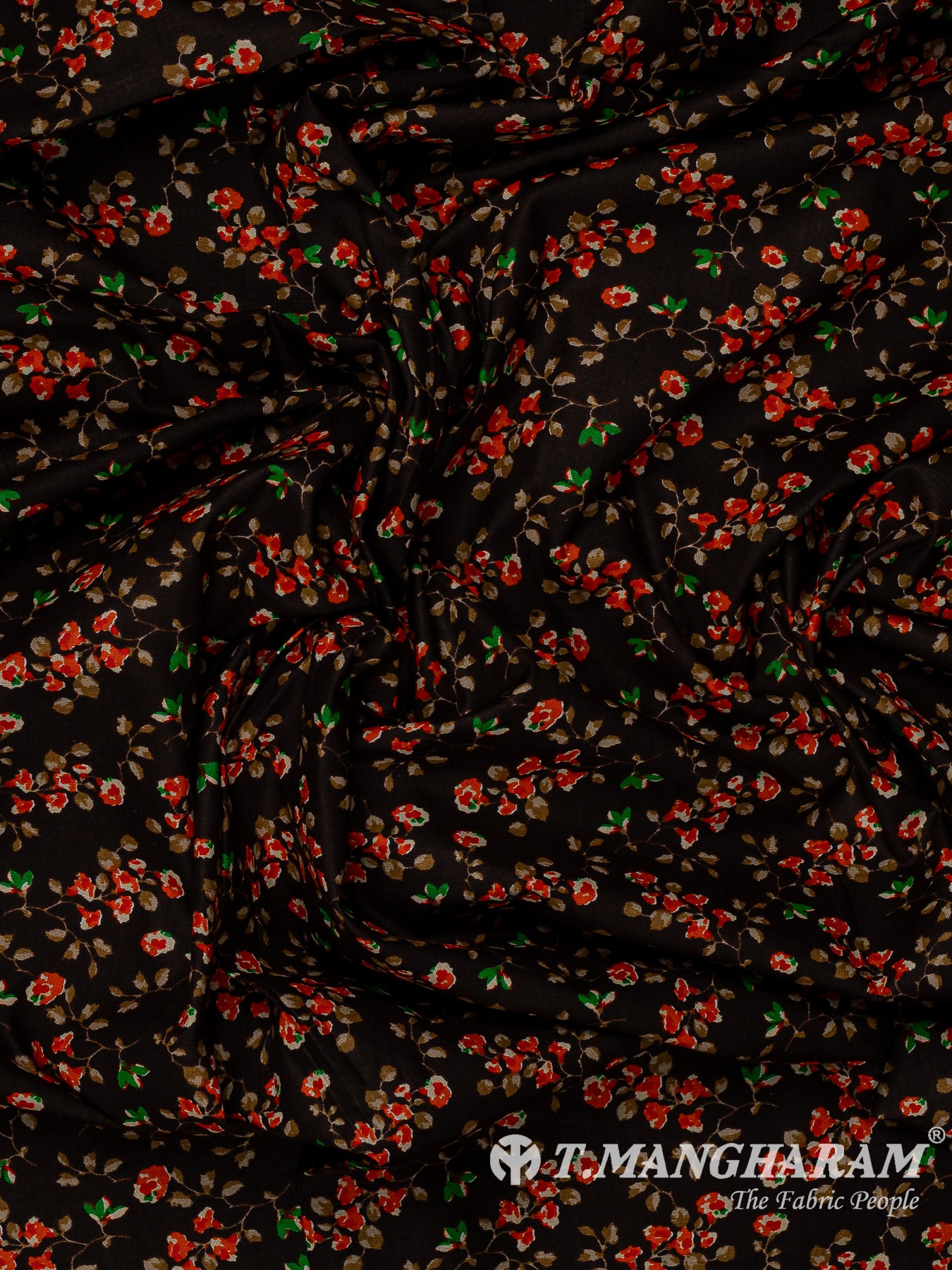 Black Cotton Fabric - EC13801