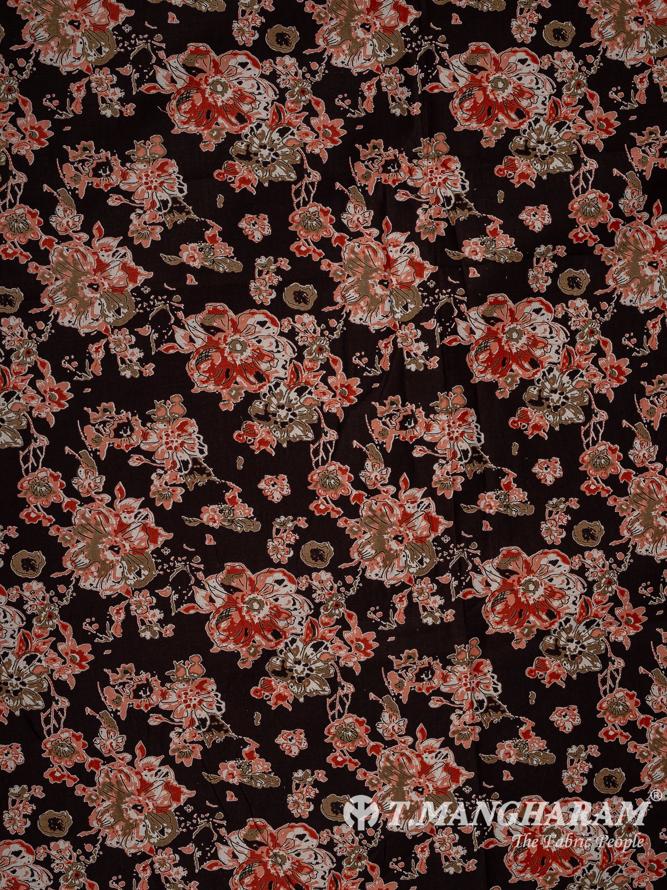 Black Cotton Fabric - EC13792