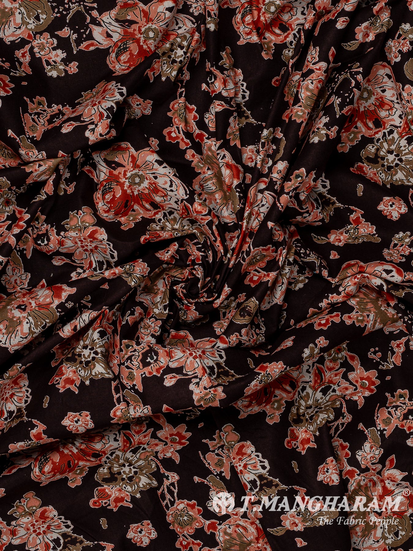 Black Cotton Fabric - EC13792