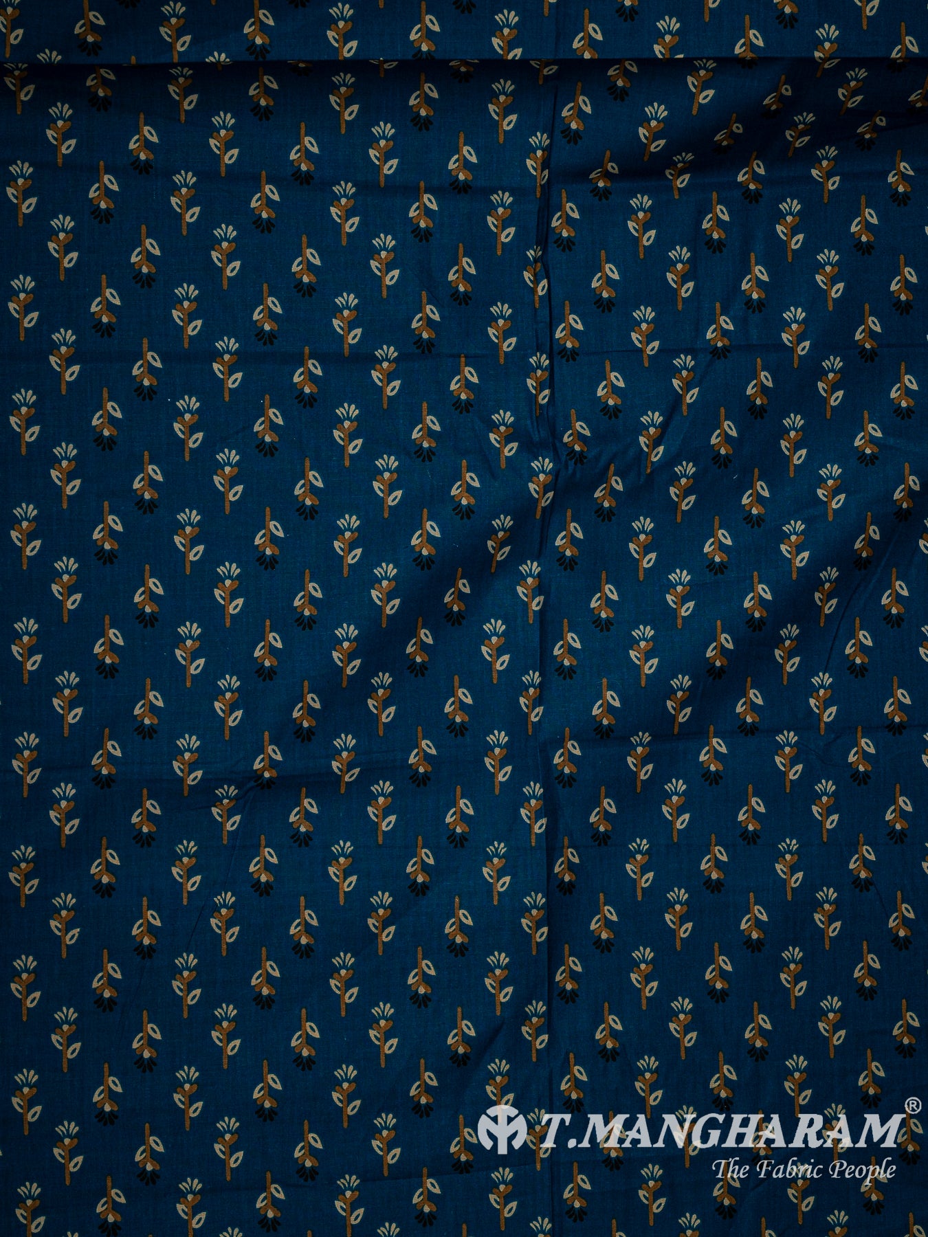 Blue Cotton Fabric - EC13785