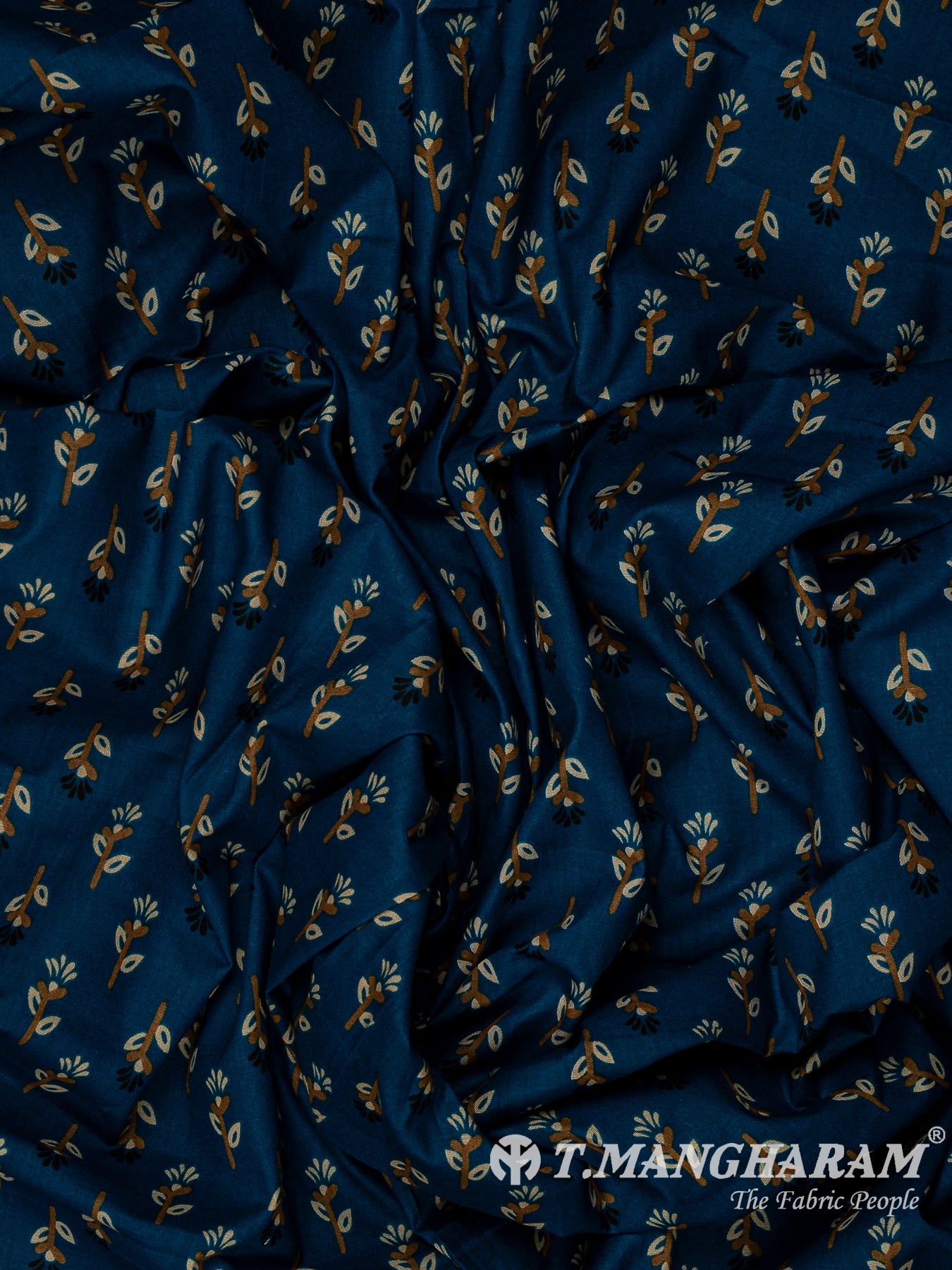 Blue Cotton Fabric - EC13785