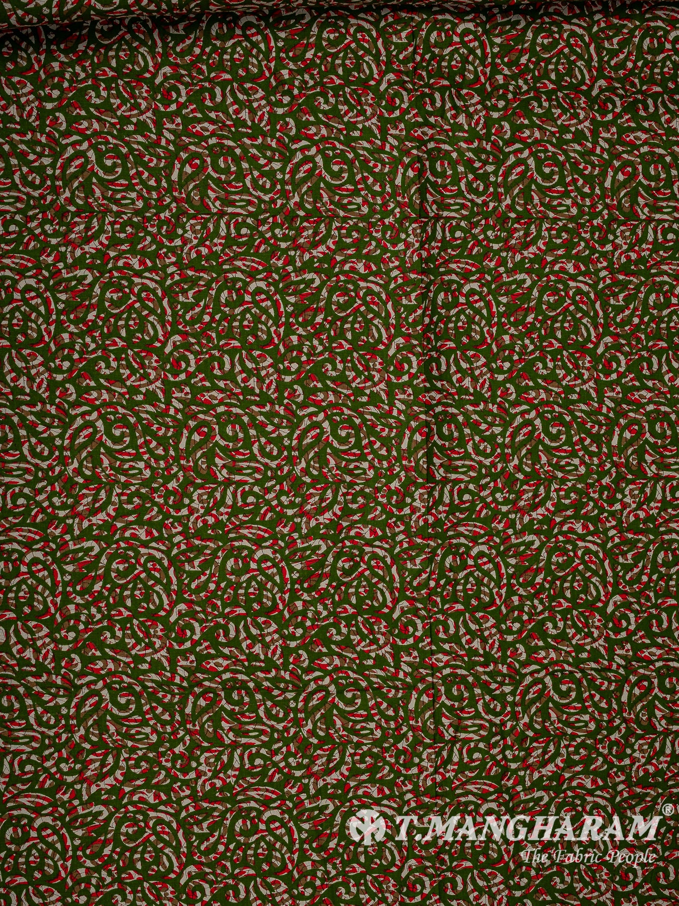 Green Cotton Fabric - EC13778