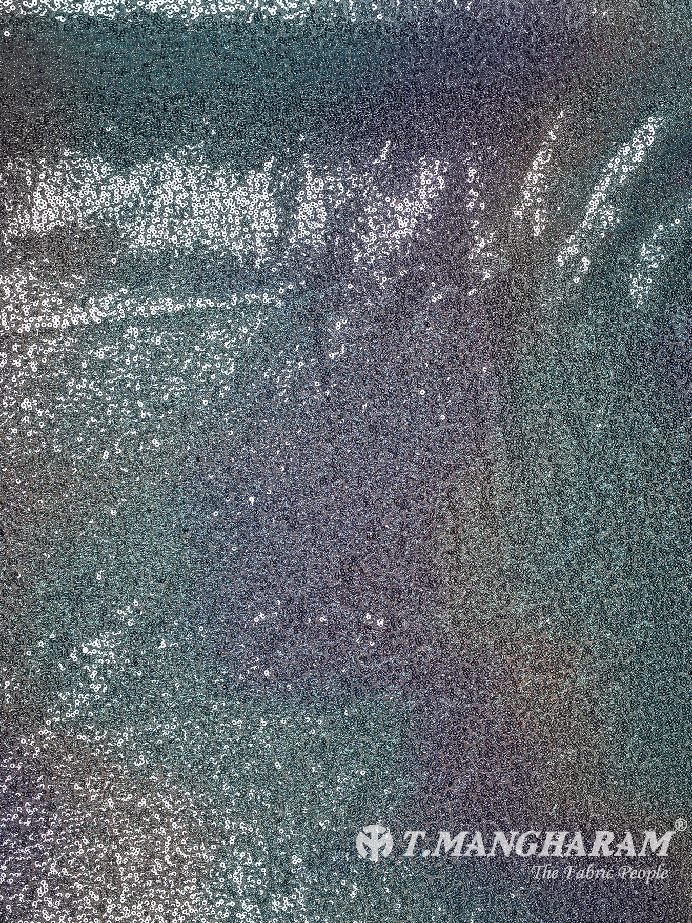 Multicolor Sequin Fancy Net Fabric - EB10234