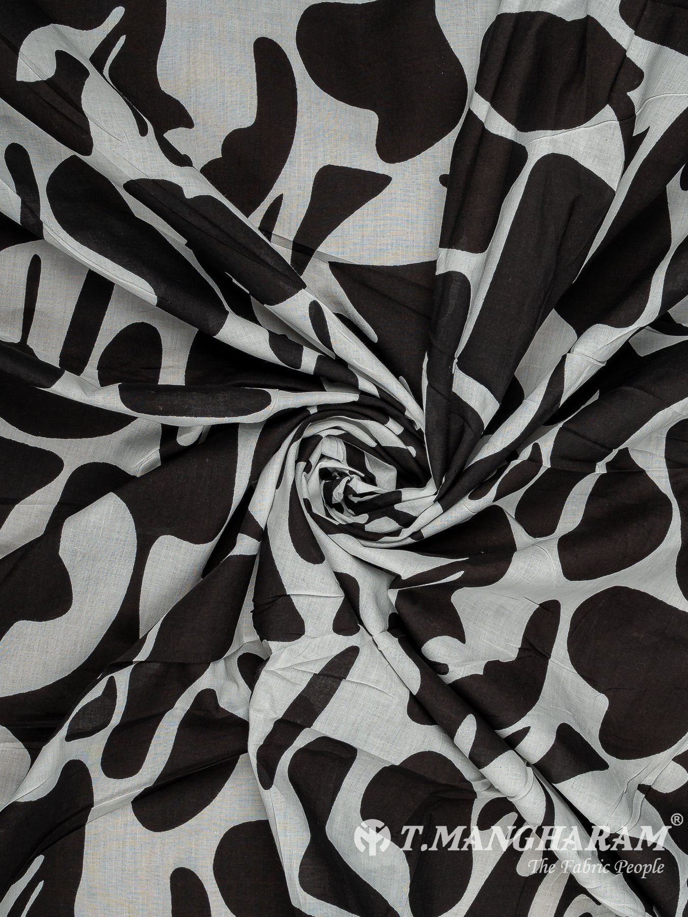 Black Cotton Fabric - EC14440