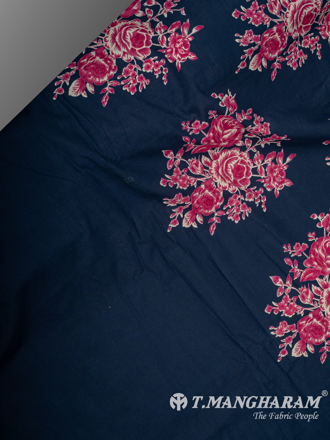 Blue Cotton Fabric - EC14449