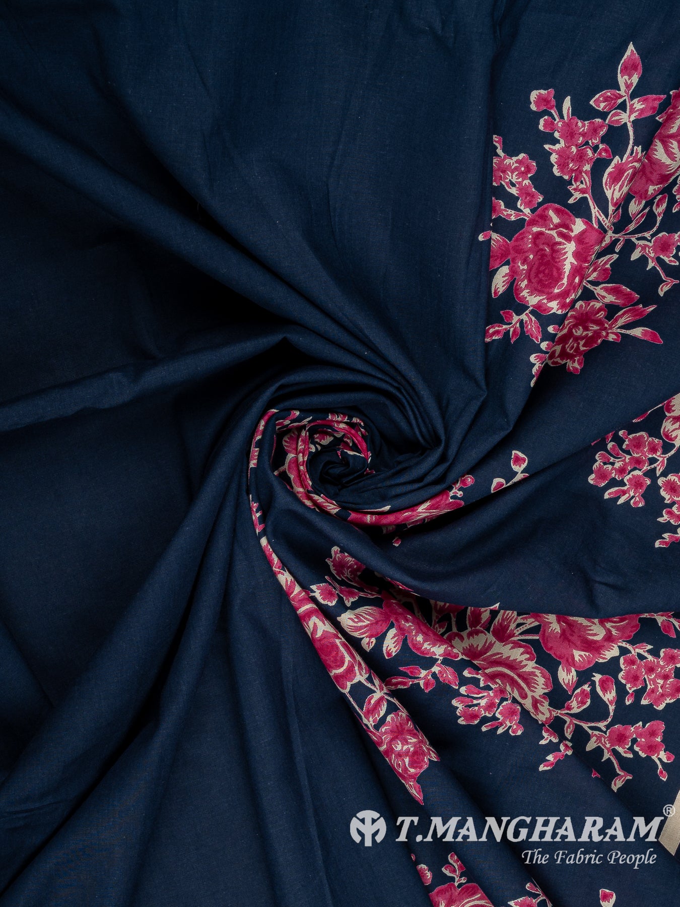 Blue Cotton Fabric - EC14449