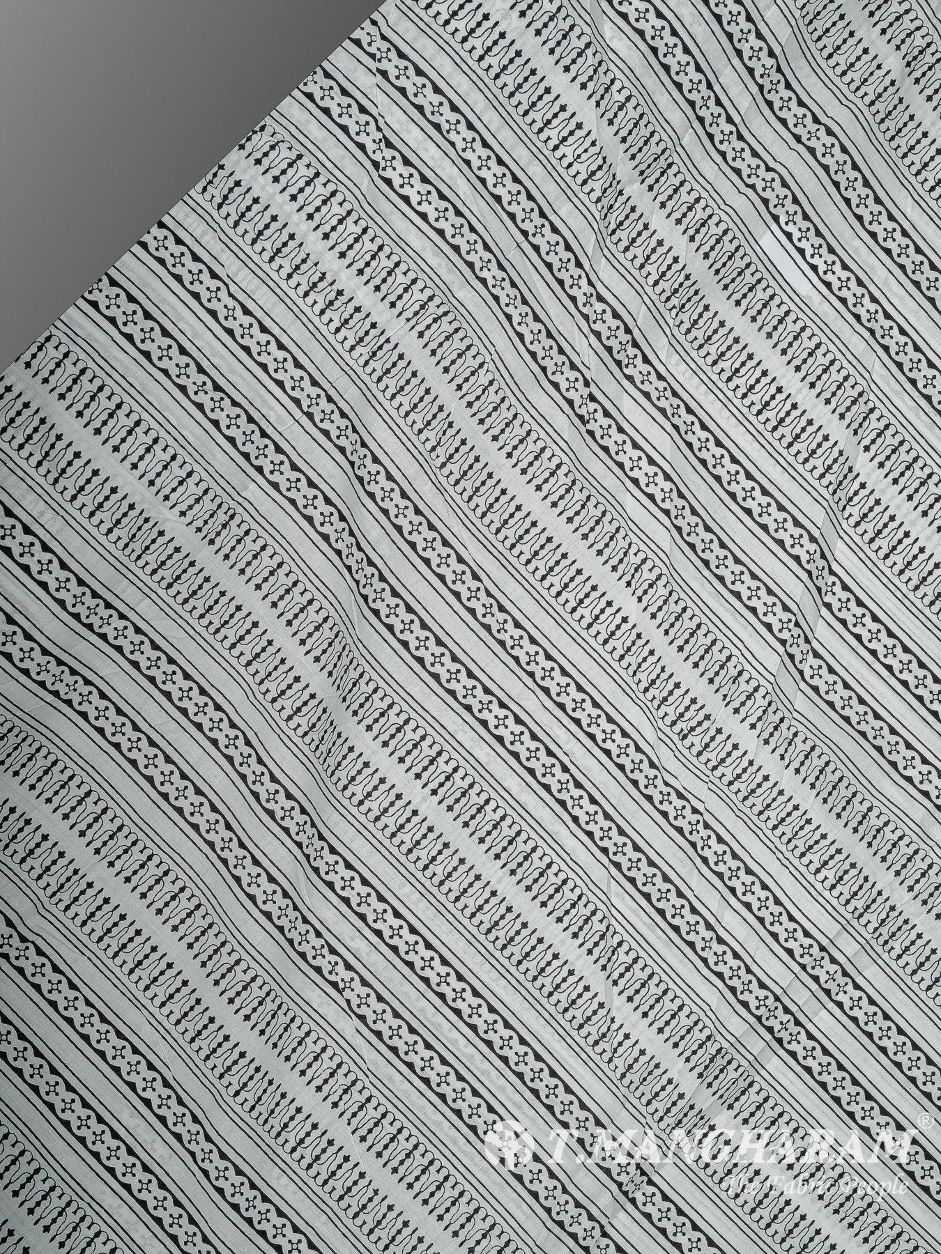White Cotton Fabric - EC14441