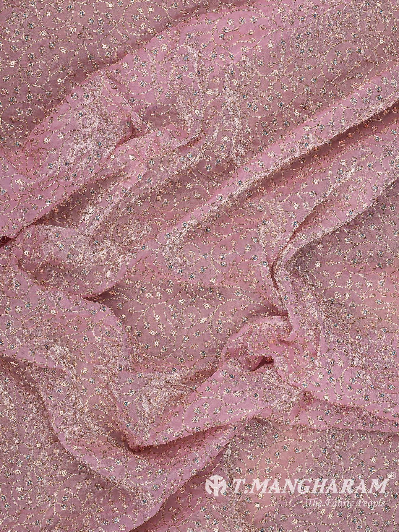 Violet Space Silk Fabric - EB10283