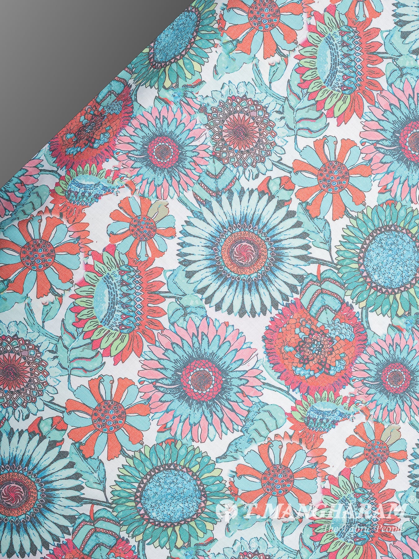 White Cotton Fabric - EC12140