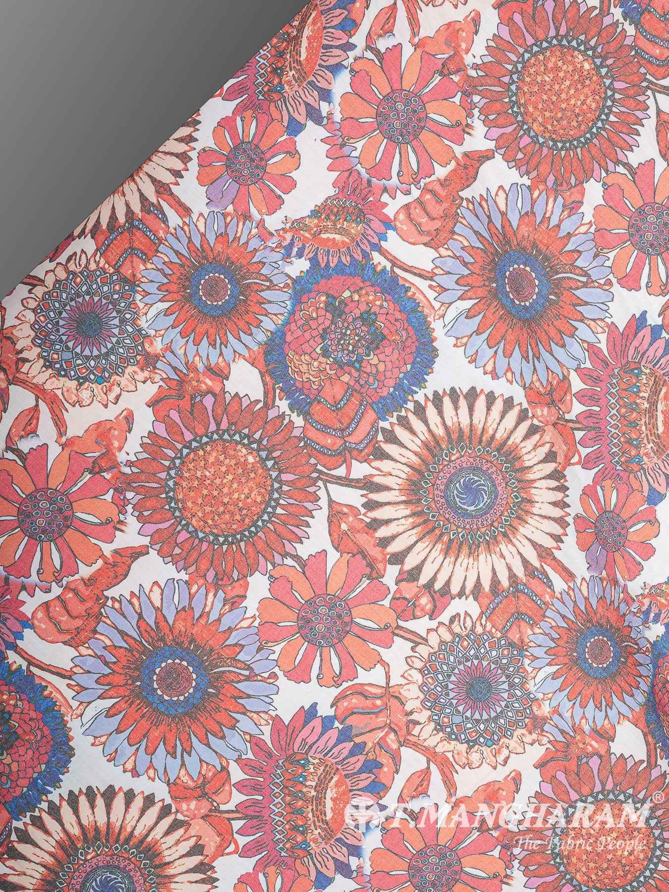 White Cotton Fabric - EC12141