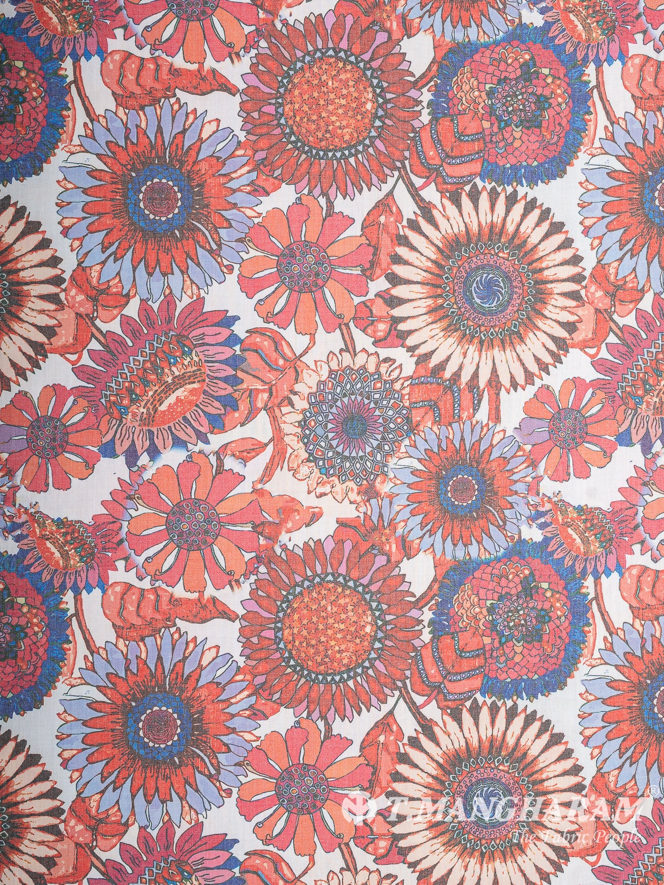 White Cotton Fabric - EC12141