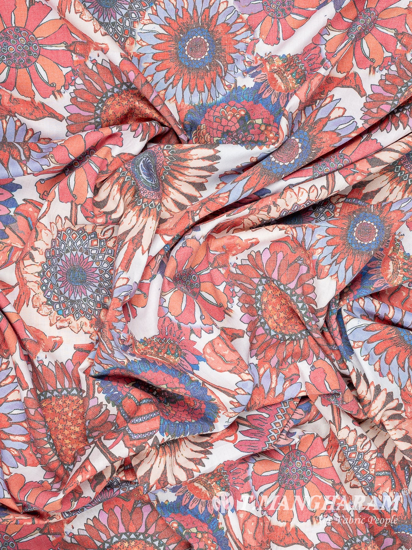 White Cotton Fabric - EC12141