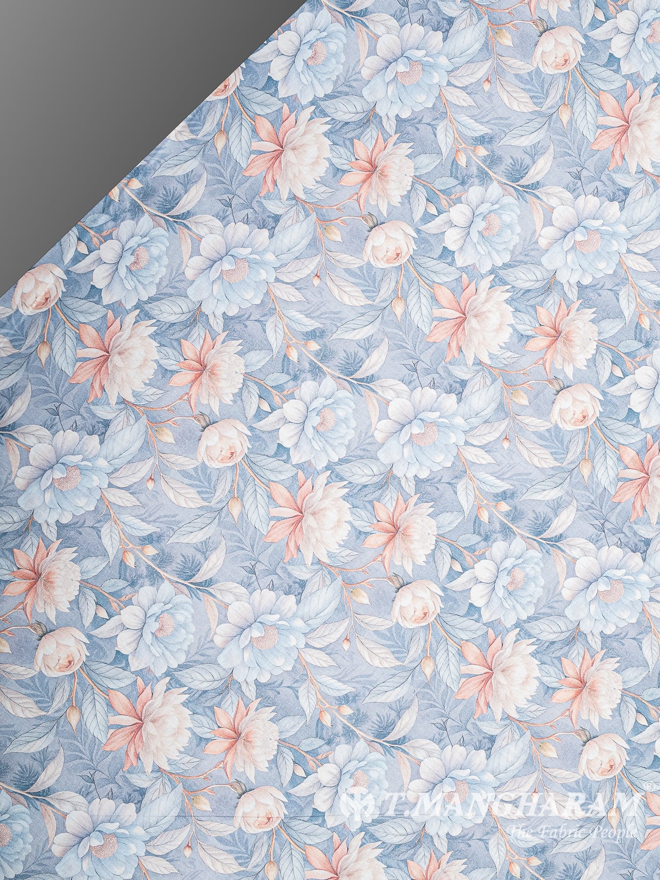 Blue Cotton Fabric - EC13979