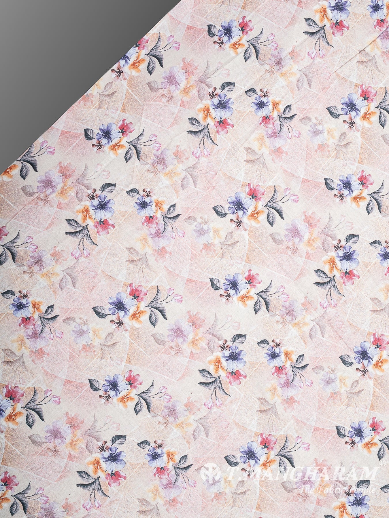 Peach Cotton Fabric - EC13976