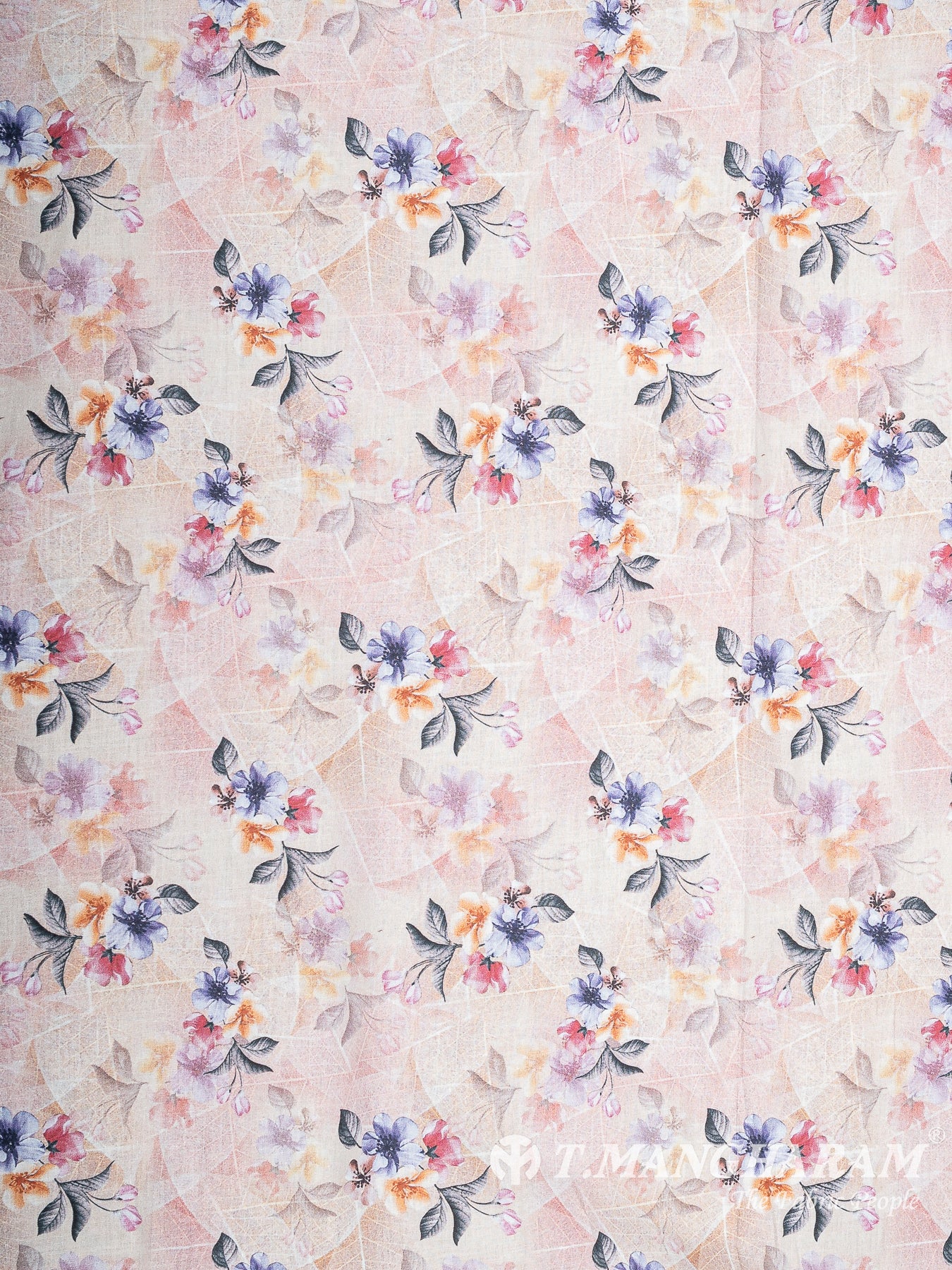 Peach Cotton Fabric - EC13976