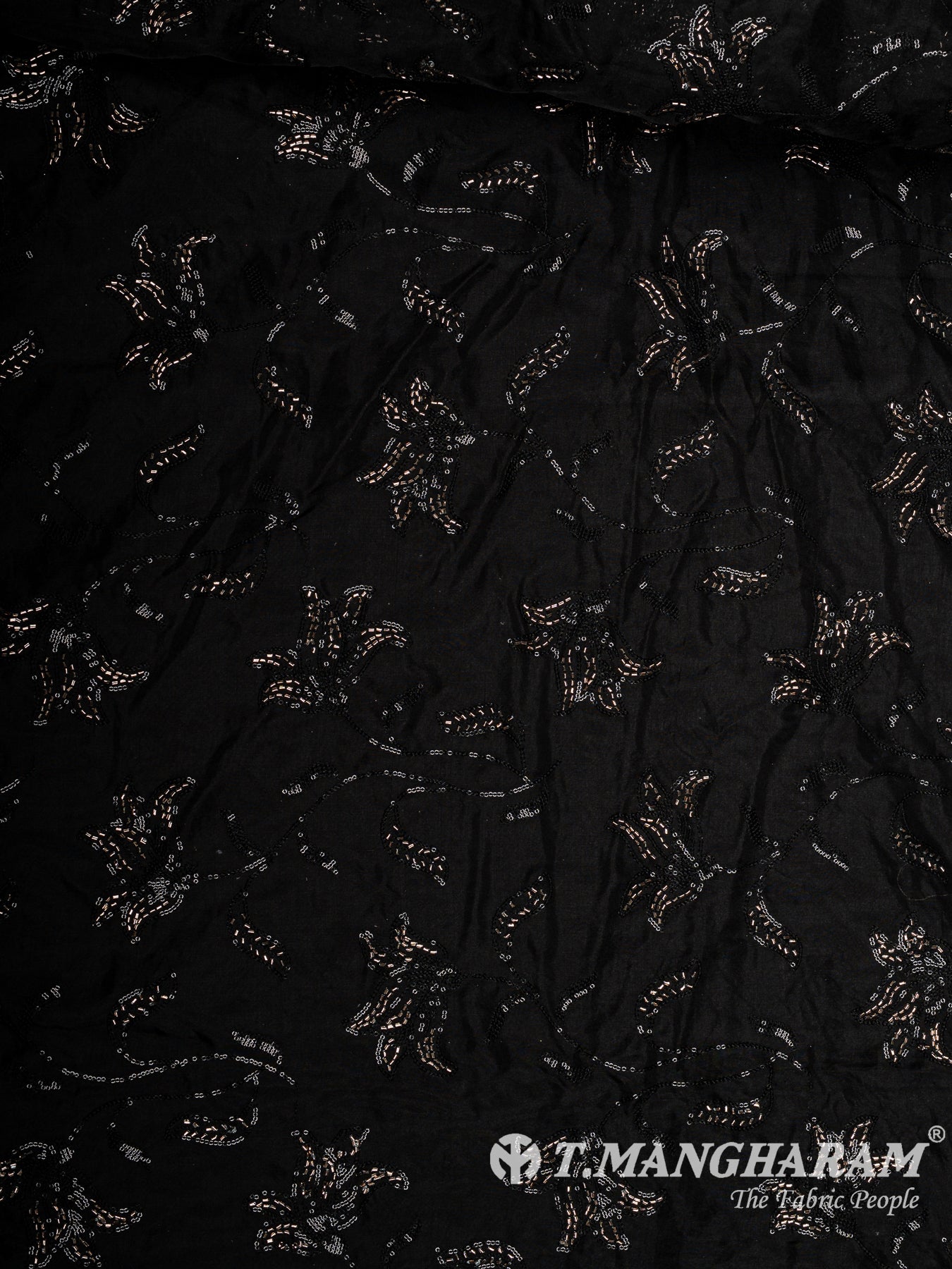 Black Tissue Fabric - EB11054