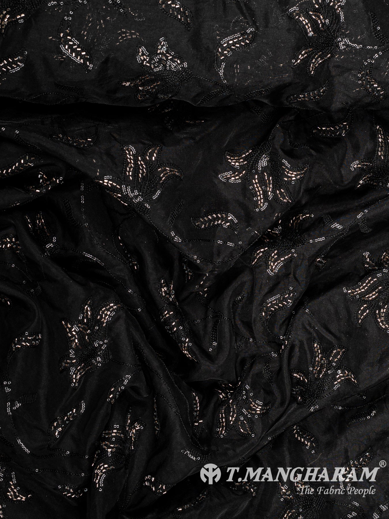 Black Tissue Fabric - EB11054