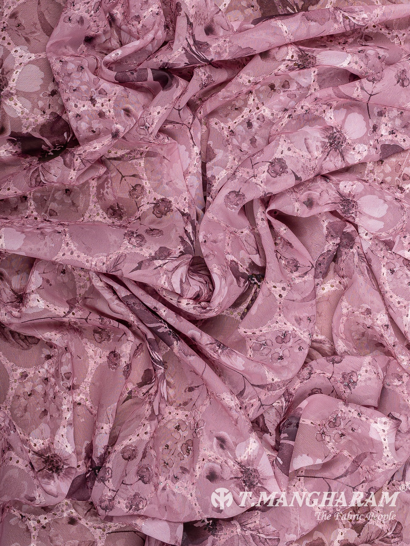 Pink Georgette Fabric - EB10691