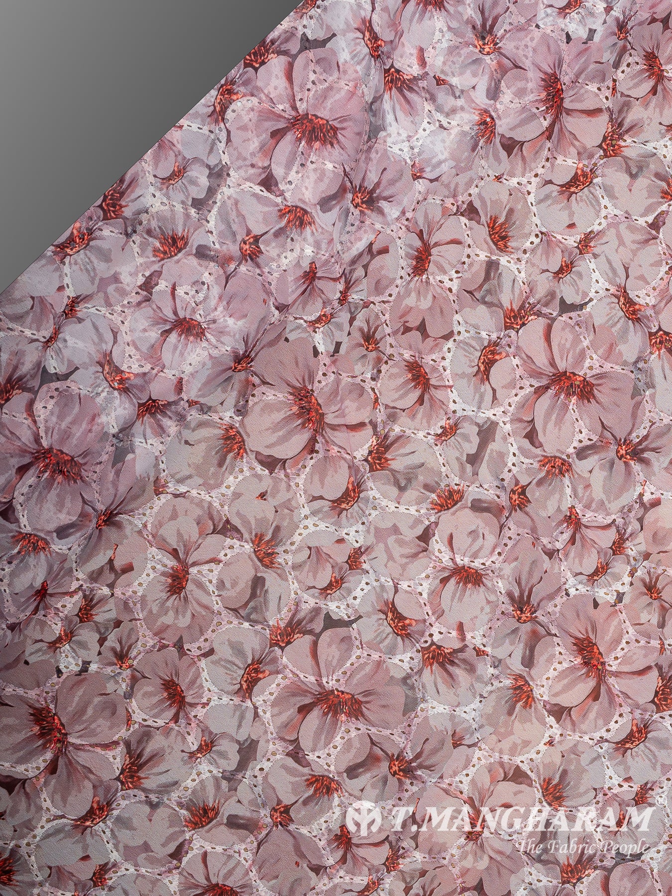 Violet Georgette Fabric - EB10697