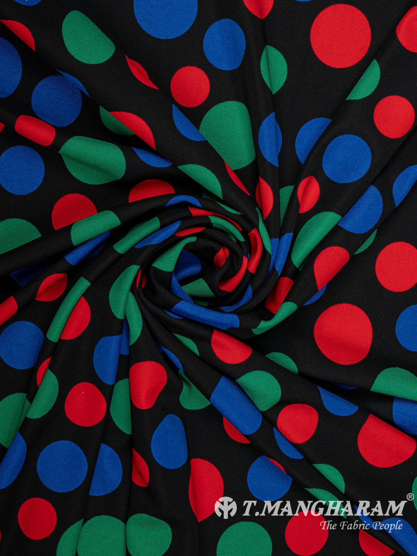 Black Lycra Fabric - EA3948