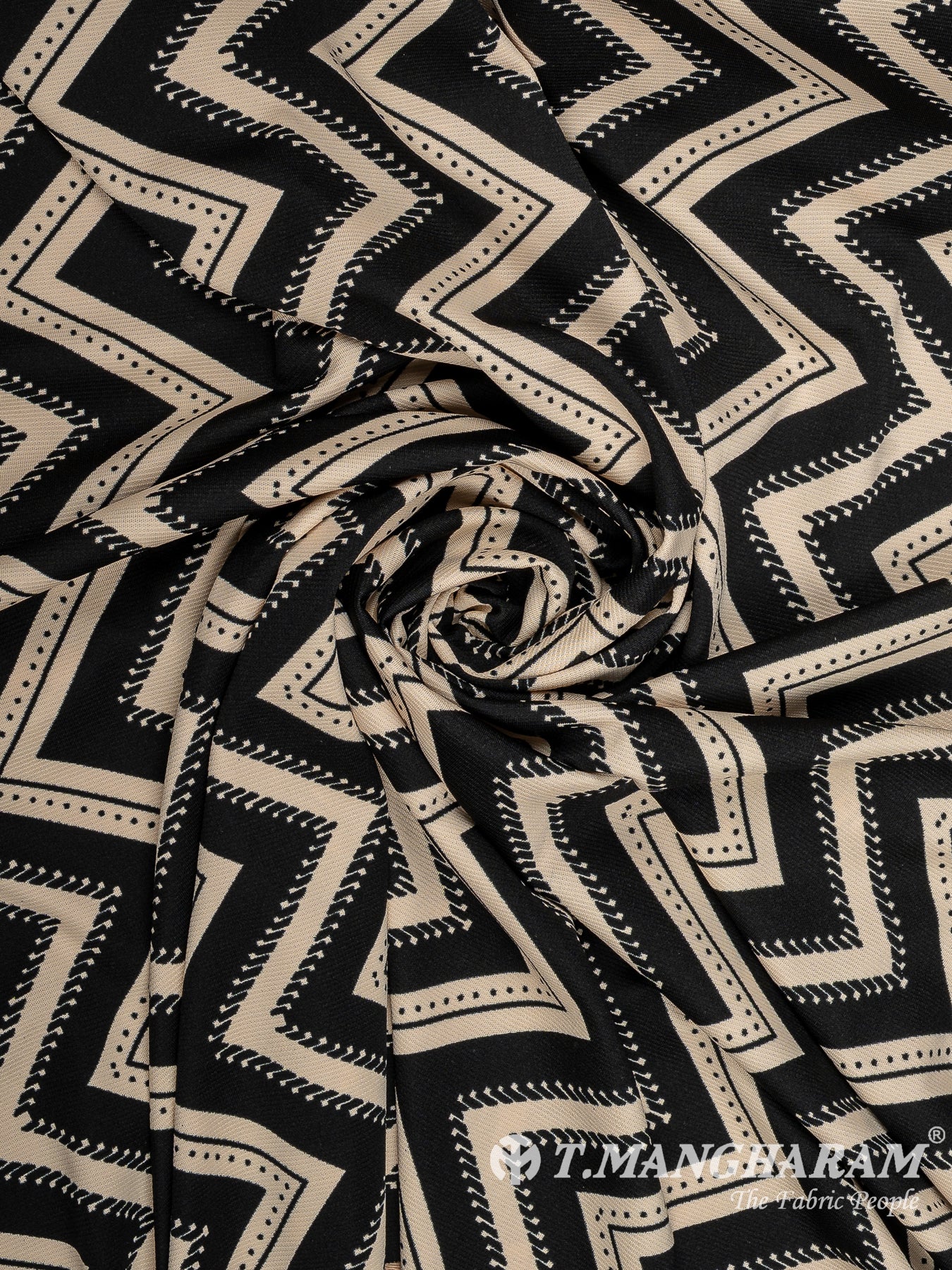 Black Lycra Fabric - EA3951