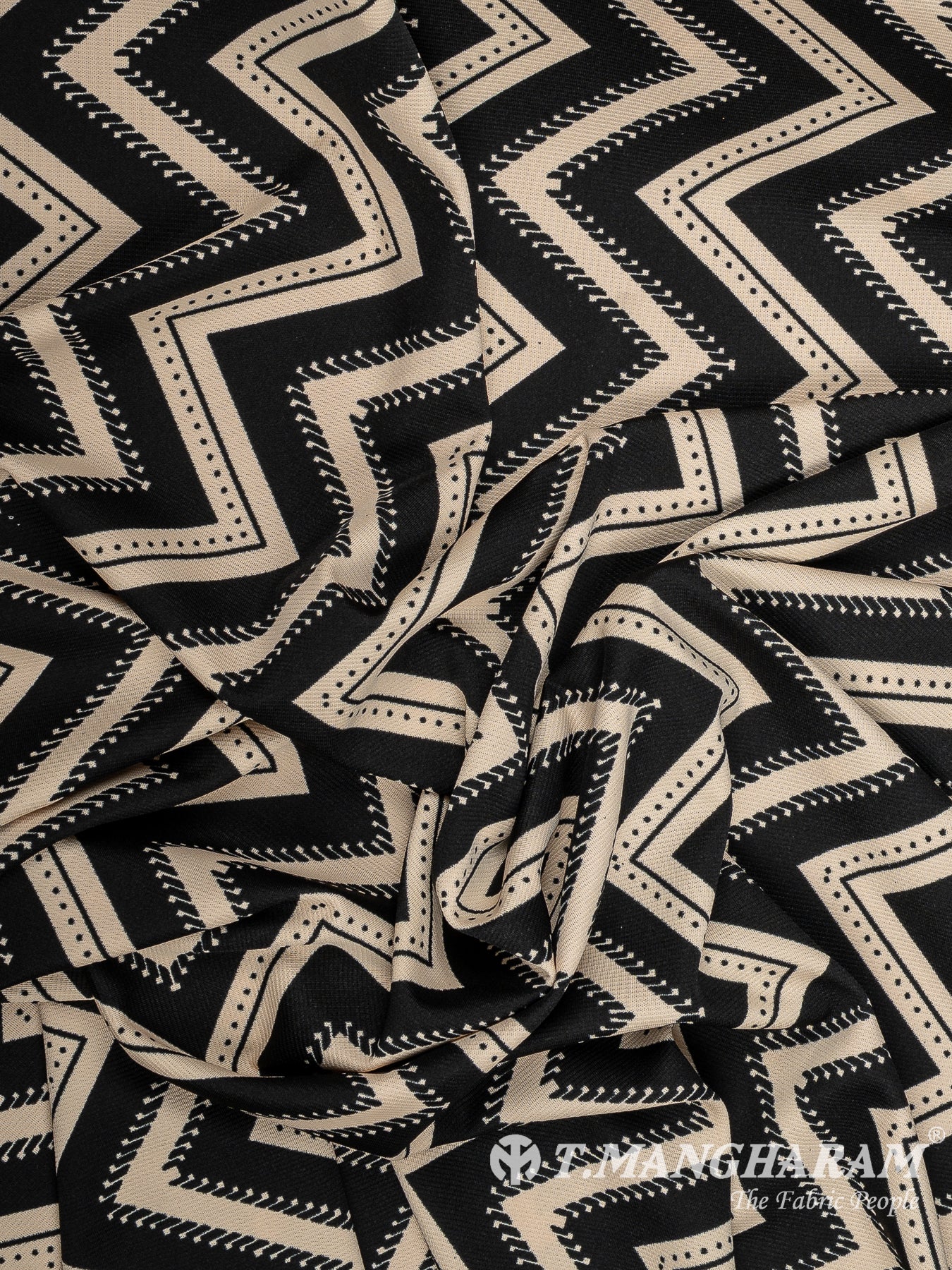 Black Lycra Fabric - EA3951